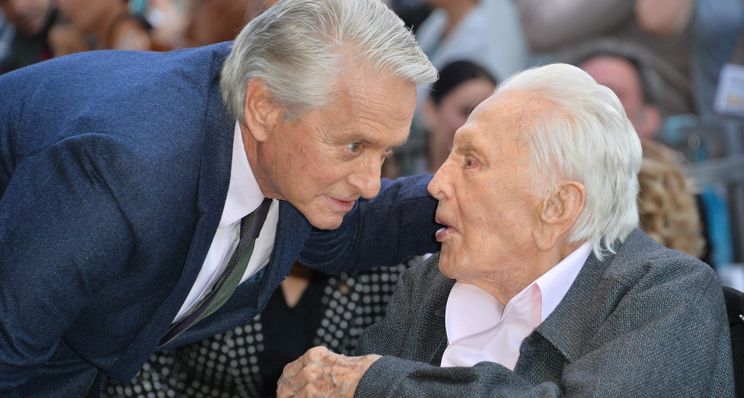 Kirk Douglas’ childhood made him a charitable man, but none of his kids got a penny from his fortune