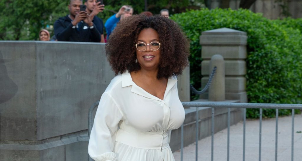 Oprah Winfrey gave birth to a son when she was just 14