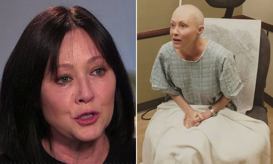 Our thoughts and prayers are with the beloved actress Shannen Doherty