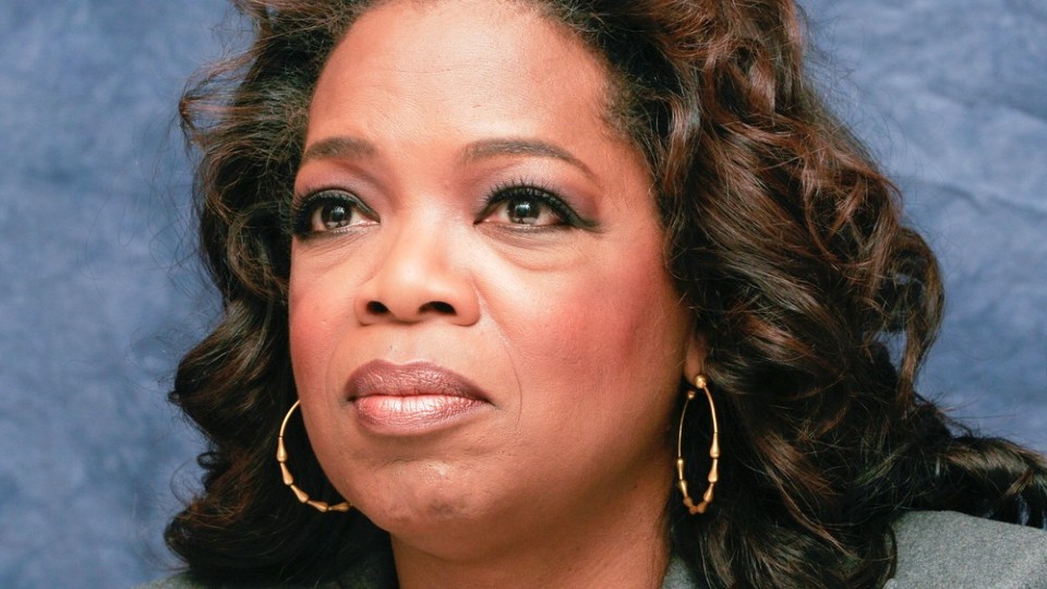 Oprah Winfrey’s tears of grief