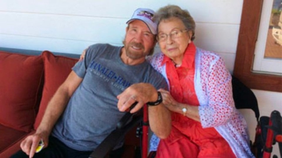 Chuck Norris’ mother turns 101