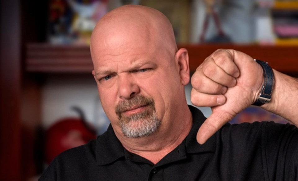 Rick Harrison of ‘Pawn Stars’ has some bad news.