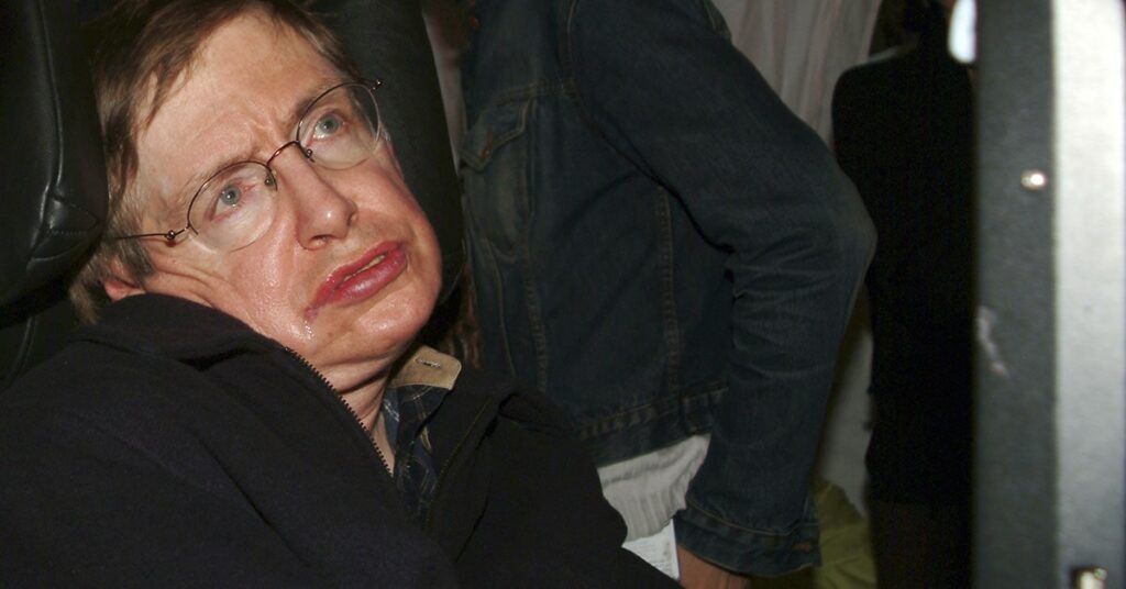 When asked if he believed in God, Stephen Hawking gave a simple answer.