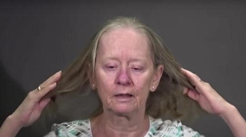 Woman in her 70s cuts off her long hair to appear 40 years old