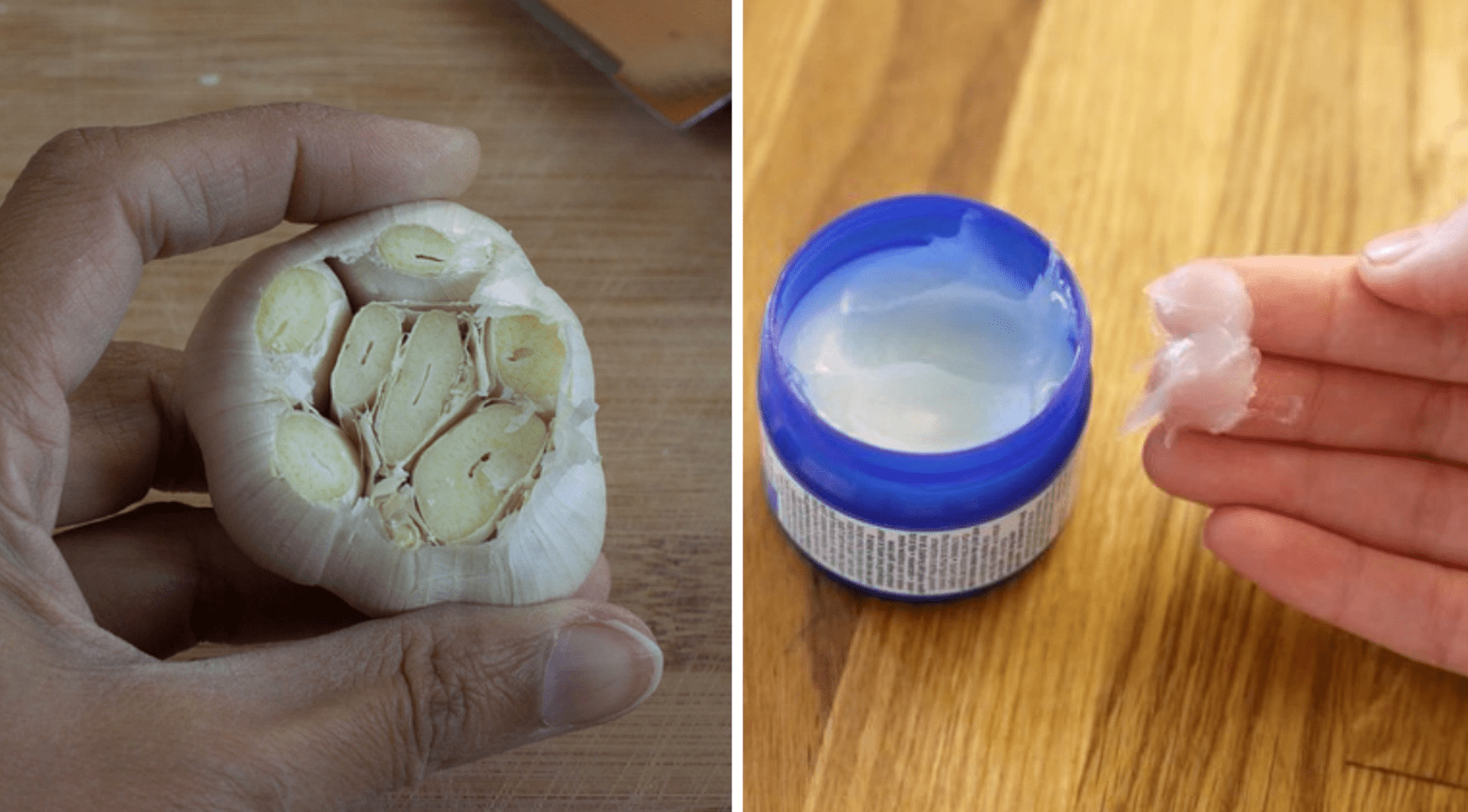 Put Some Vicks Vaporub On A Garlic Clove. And The Reason? You Will Regret Not Knowing This Earlier!