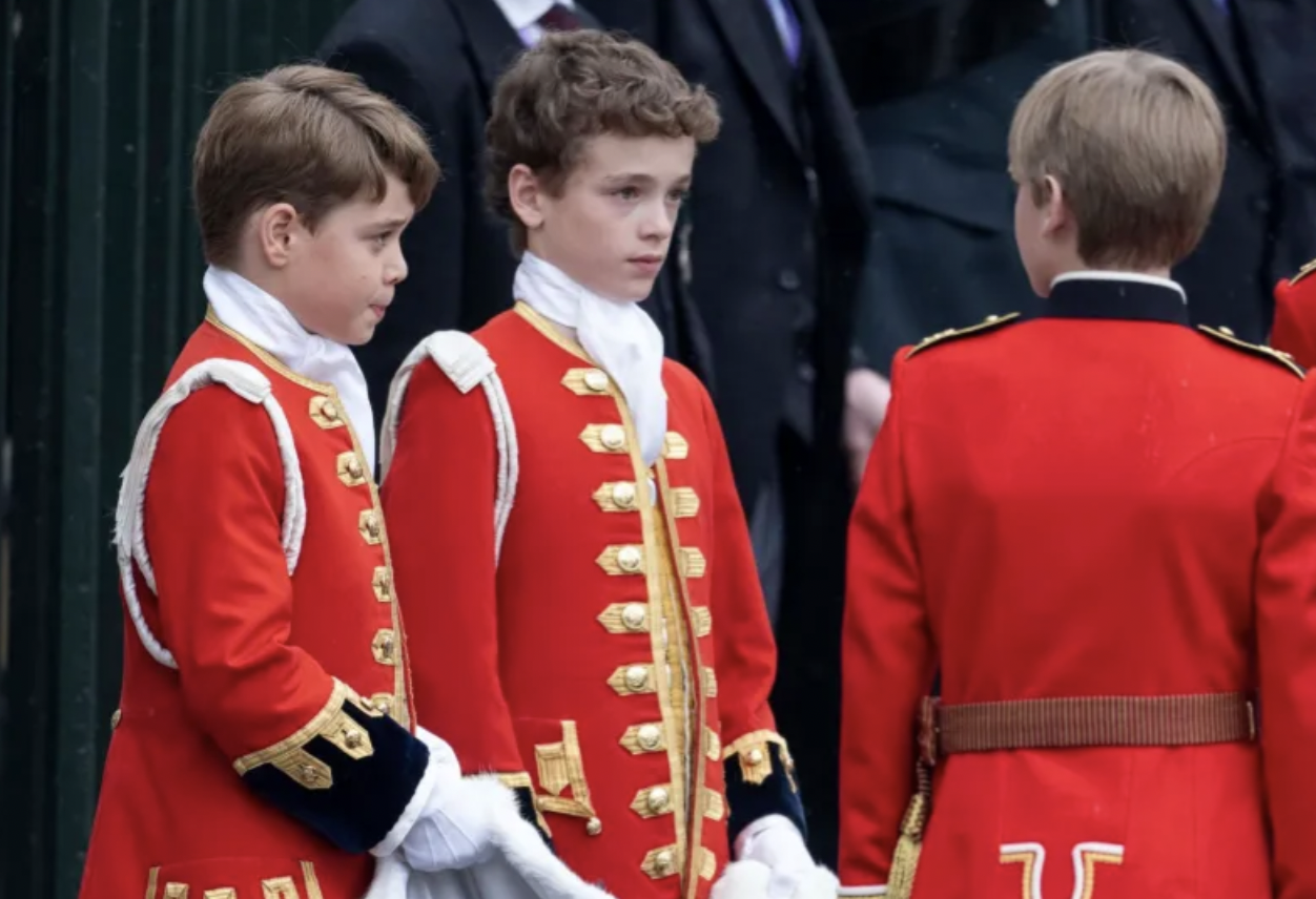 Because Prince George was fearful of being bullied, he urged King Charles to violate royal protocol prior to the coronation 