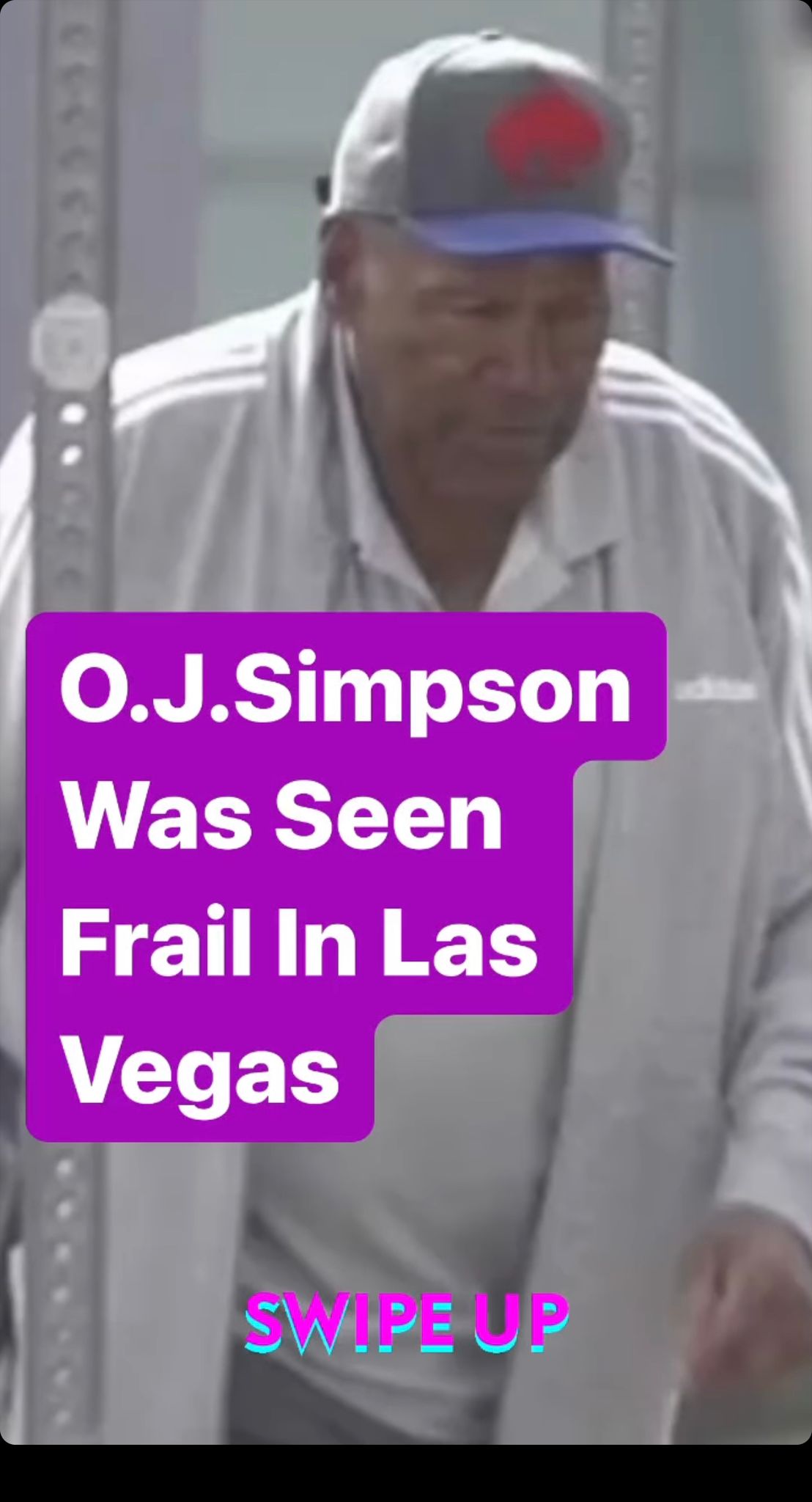 Frail 76-Year-Old O.J. Simpson Spotted Taking A Walk In Las Vegas