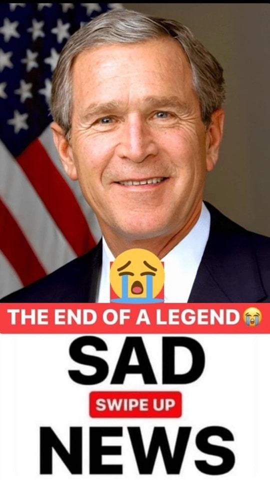 GEORGE W. BUSH UNDERWENT BACK SURGERY!