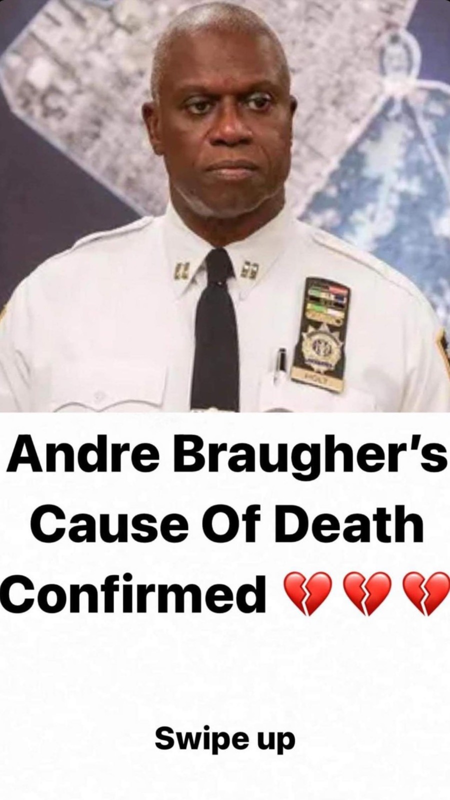 Brooklyn Nine-Nine star Andre Braugher’s Cause of Death Confirmed