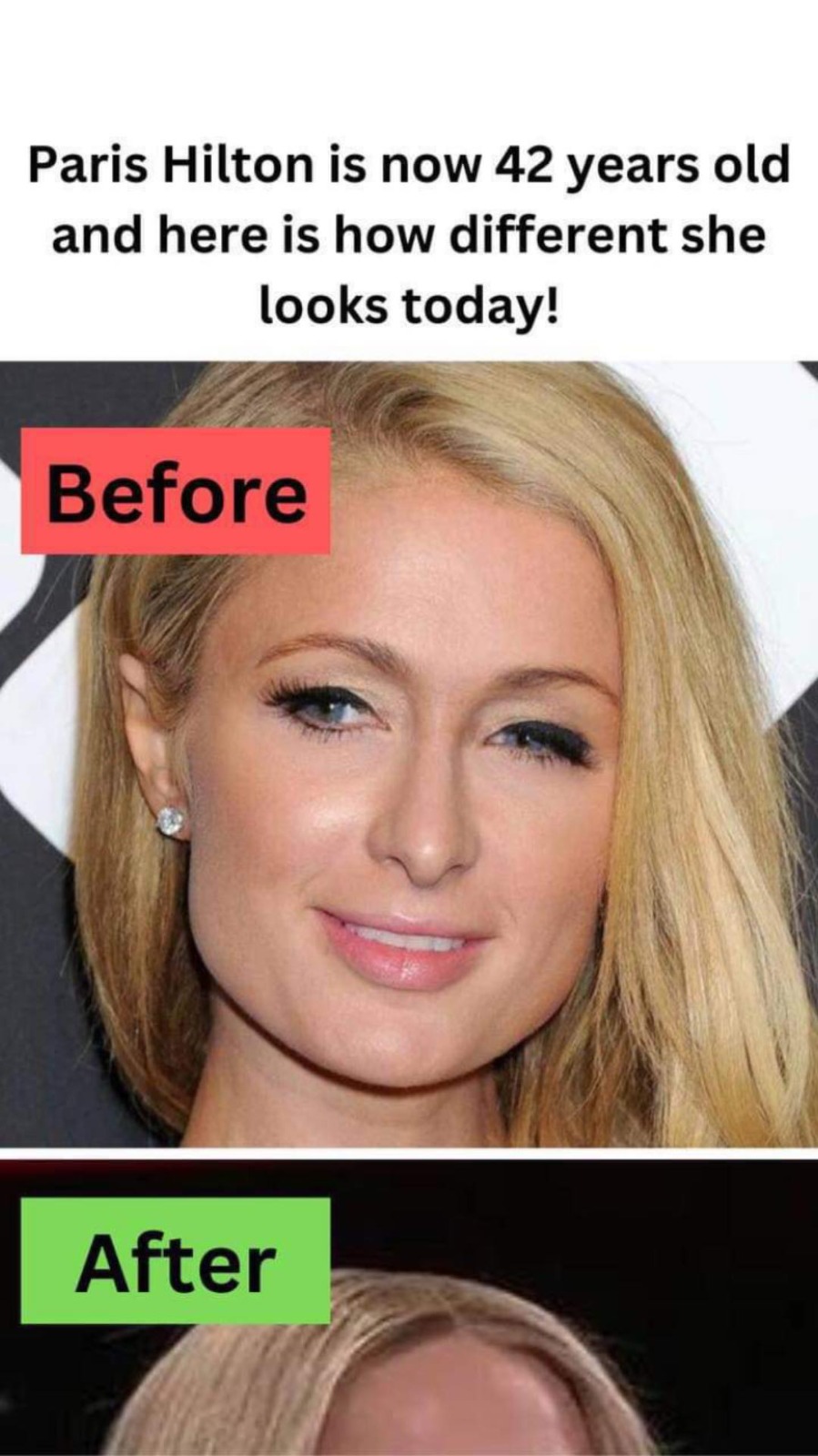 Paris Hilton is now 42 years old and here is how different she looks today!