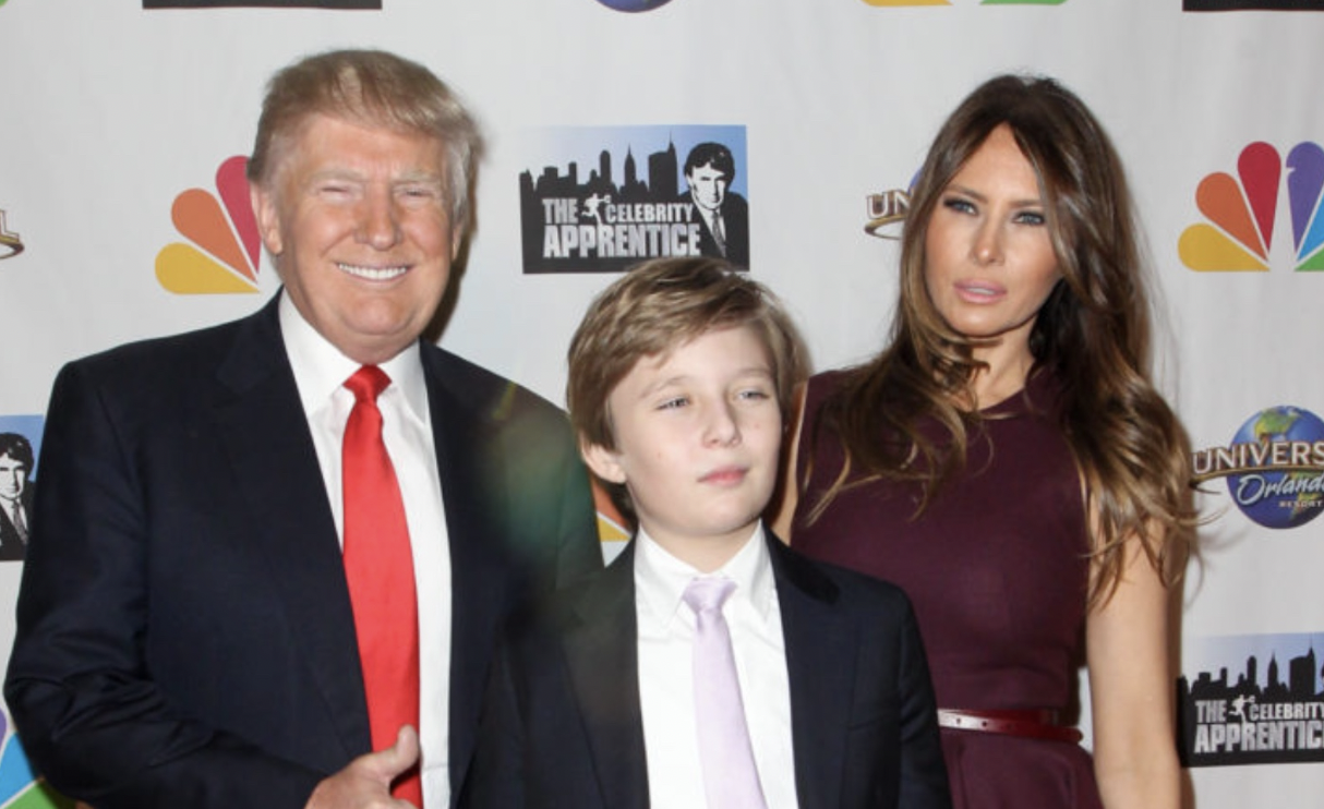 People Can’t Stop Talking About Barron Trump At His Grandmother’s Funeral