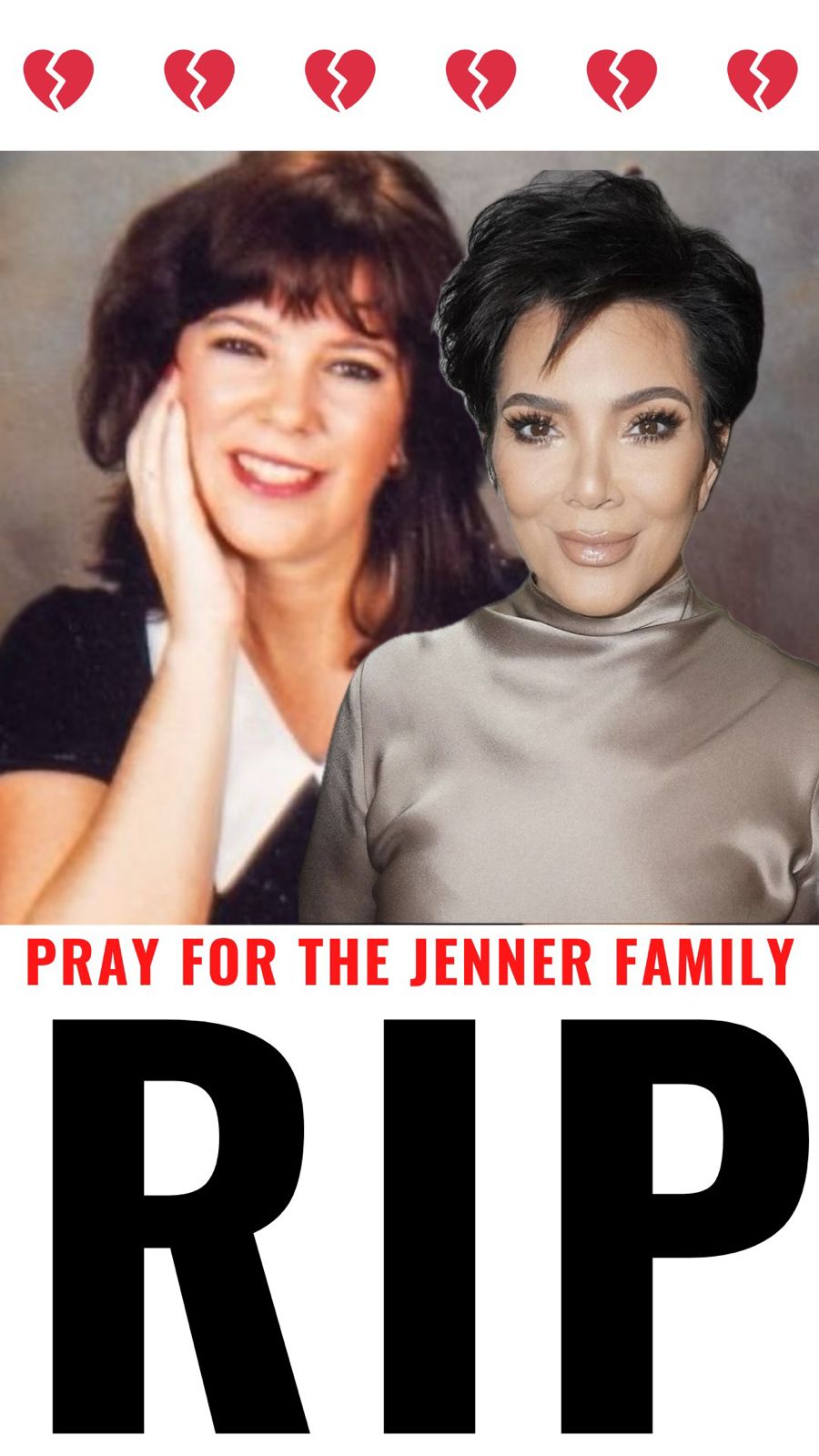 Kris Jenner Shares Heartbreaking Statement Remembering Her 65-Year-Old Younger Sister Karen Following Her Unexpected Passing