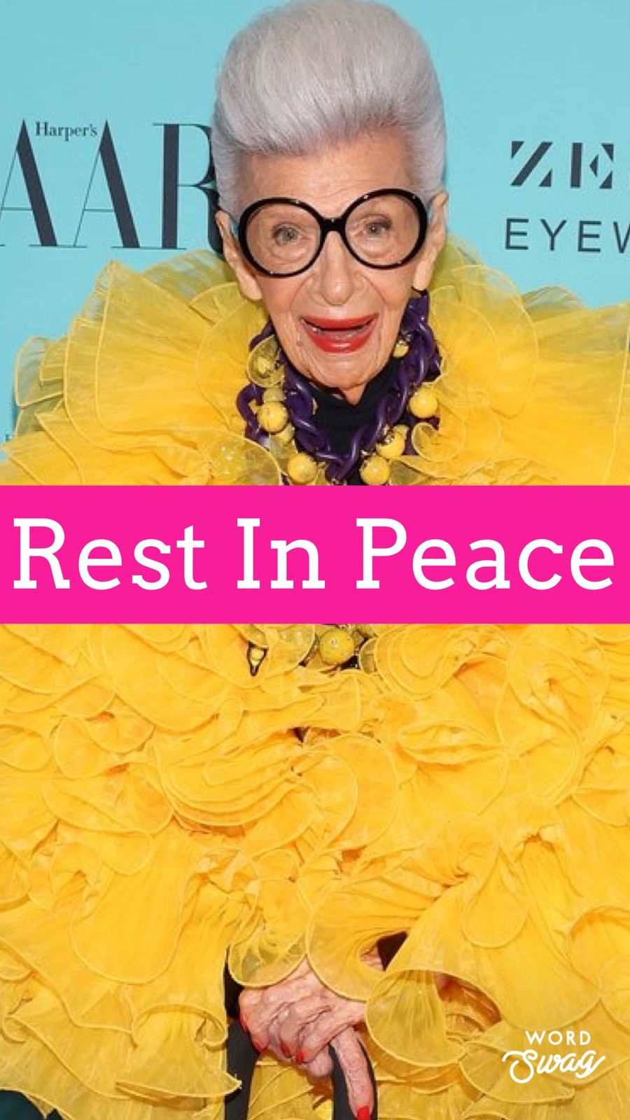 Fashion Icon Passes Away At 102