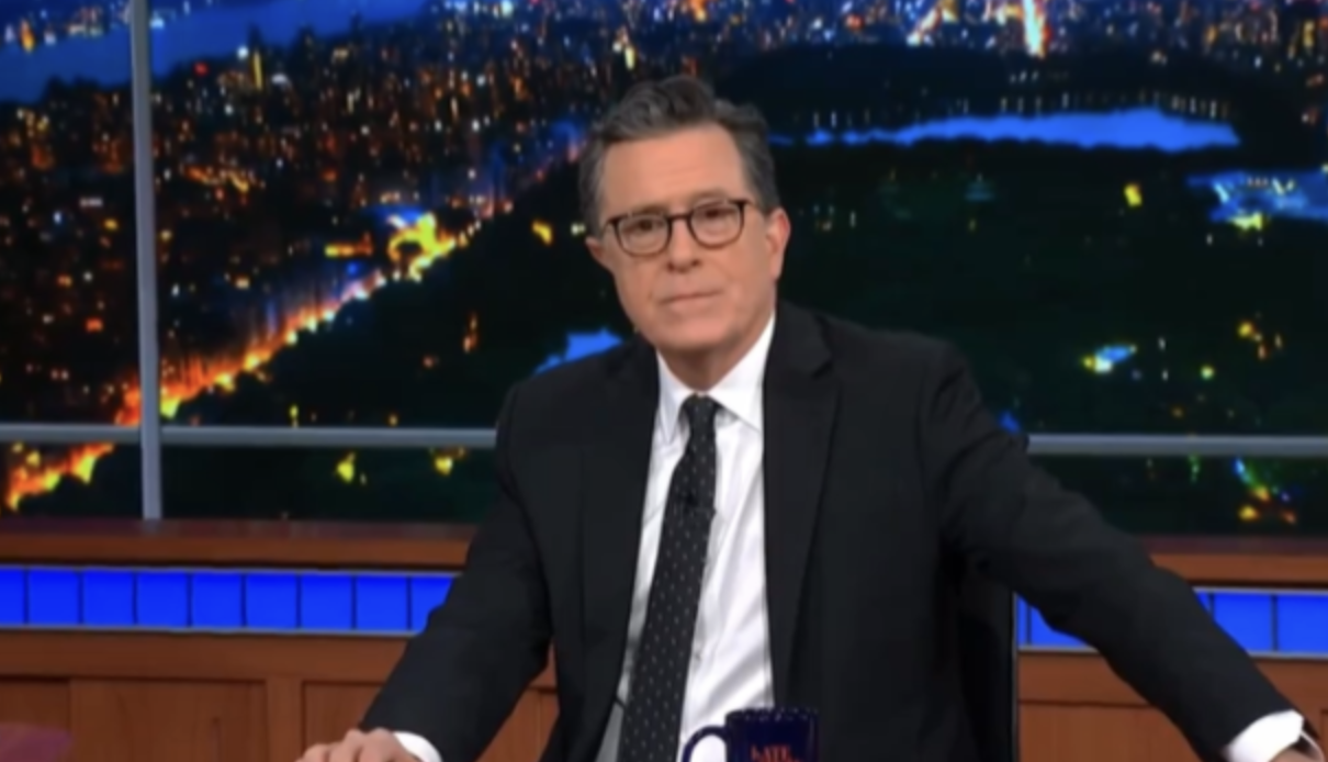 Stephen Colbert Fights Back Tears In Moving Memorial Tribute To Longtime Executive Assistant