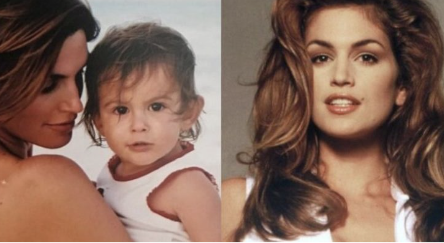 Here is what Cindy Crawford’s 20-year-old daughter, who was also a well-known model in the 1990s, looks like today…