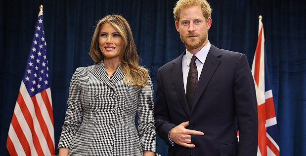 Prince Harry’s ‘secret signal’ during meeting with Melania Trump revealed by body language expert