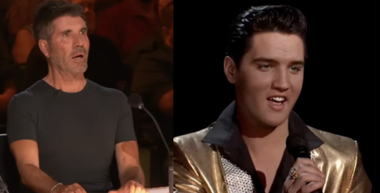 A Spectacular Fusion of Past and Present: Simon Cowell couldn’t believe his eyes