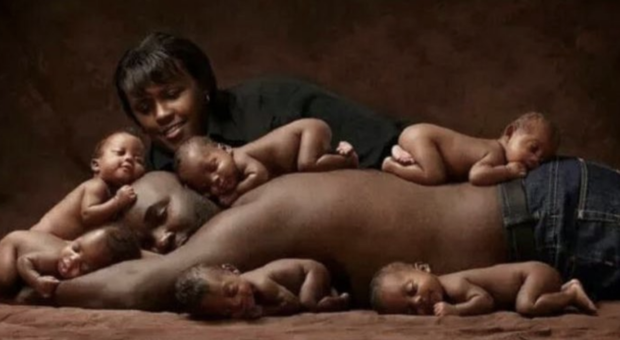 This family gave birth to six children and here is how they look after 6 years…