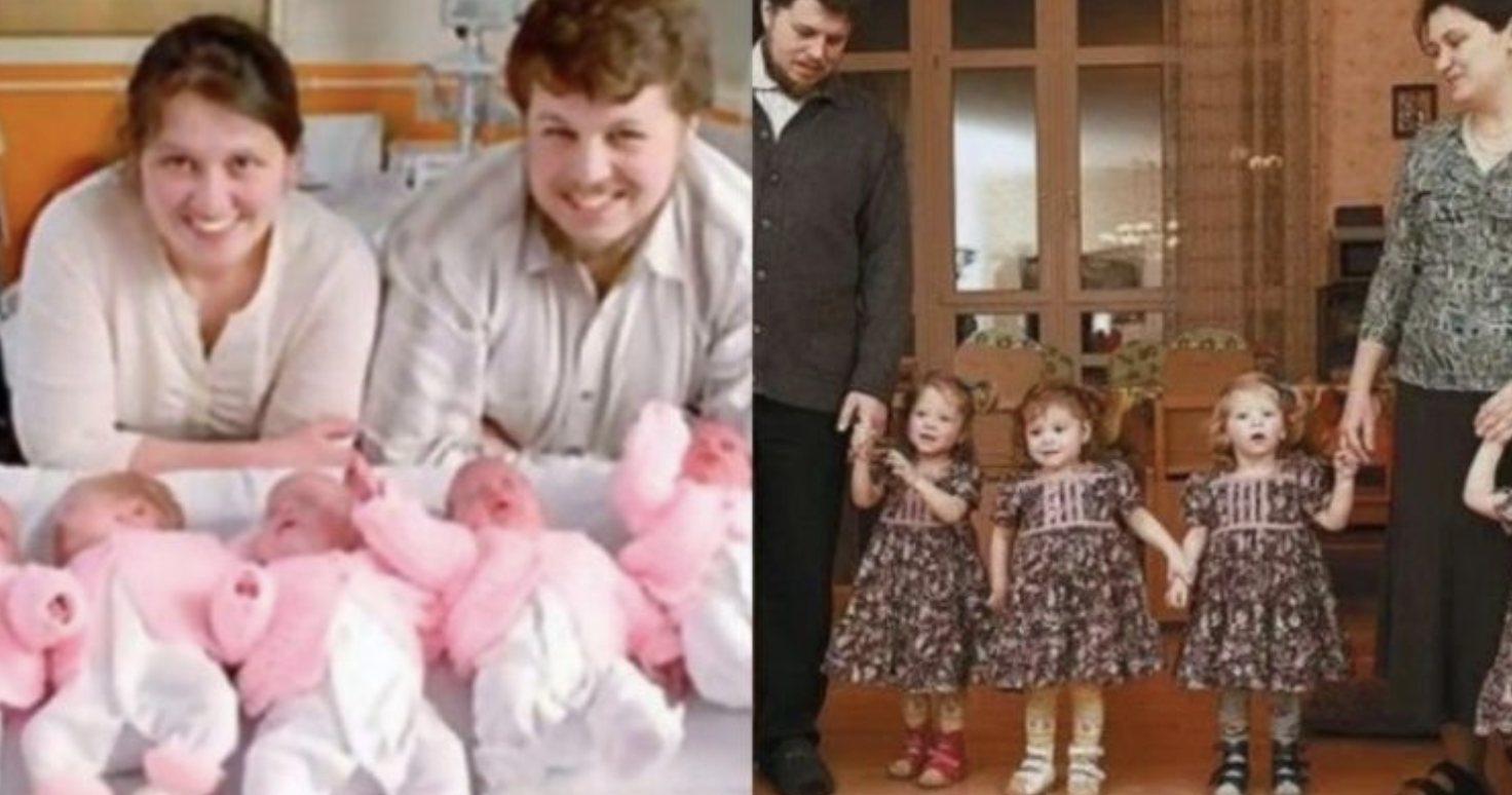 This couple had 5 babies at once and here is how they look today!