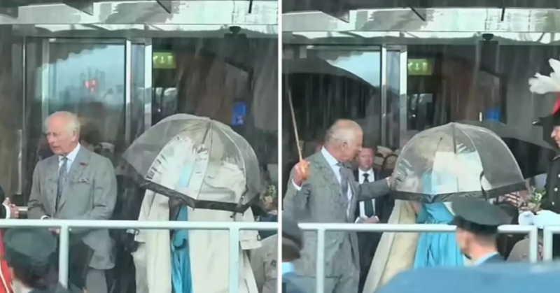 Lip reader discloses what ‘annoyed’ King Charles said as Queen Camilla visibly struggled during chaotic public appearance