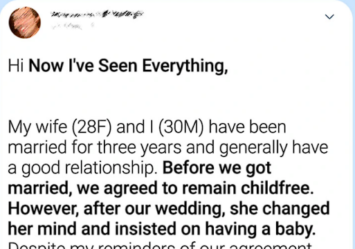 My Wife Proudly Told Me She’s Pregnant, but She Has No Idea I Had a Vasectomy