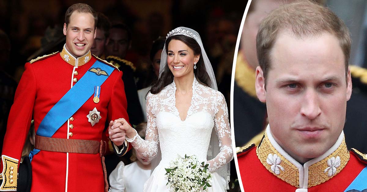 Prince William was “unhappy” with this one detail at his wedding to Kate Middleton