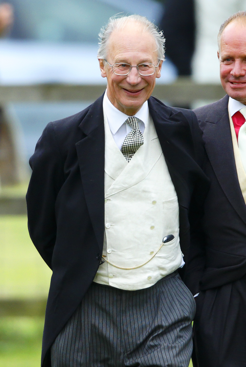 Baron Robert Fellowes at the Parish Church of St. Nicholas in Gayton on September 14, 2013, near King's Lynn, England. | Source: Getty Images