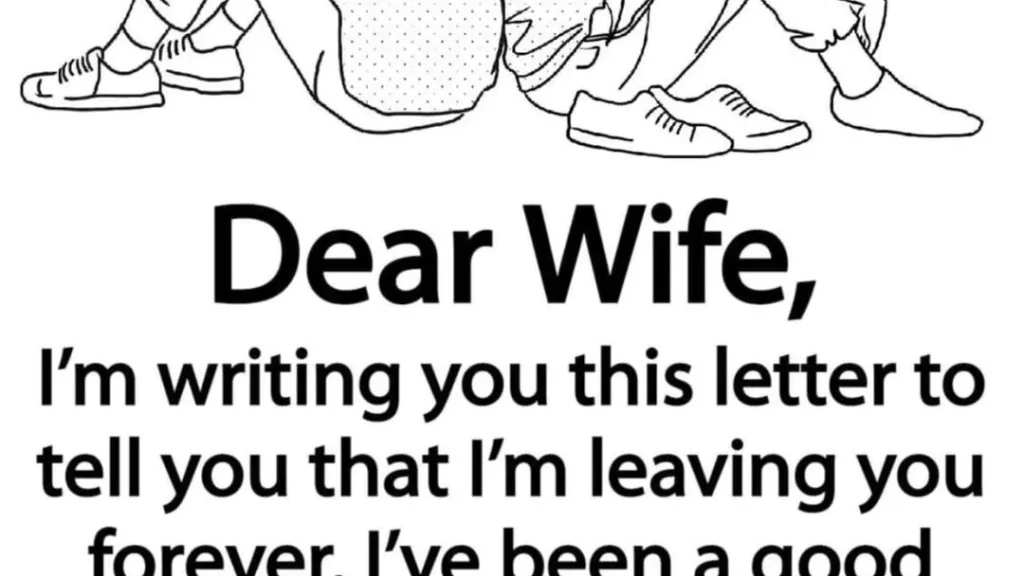 Best Divorce Letter Ever