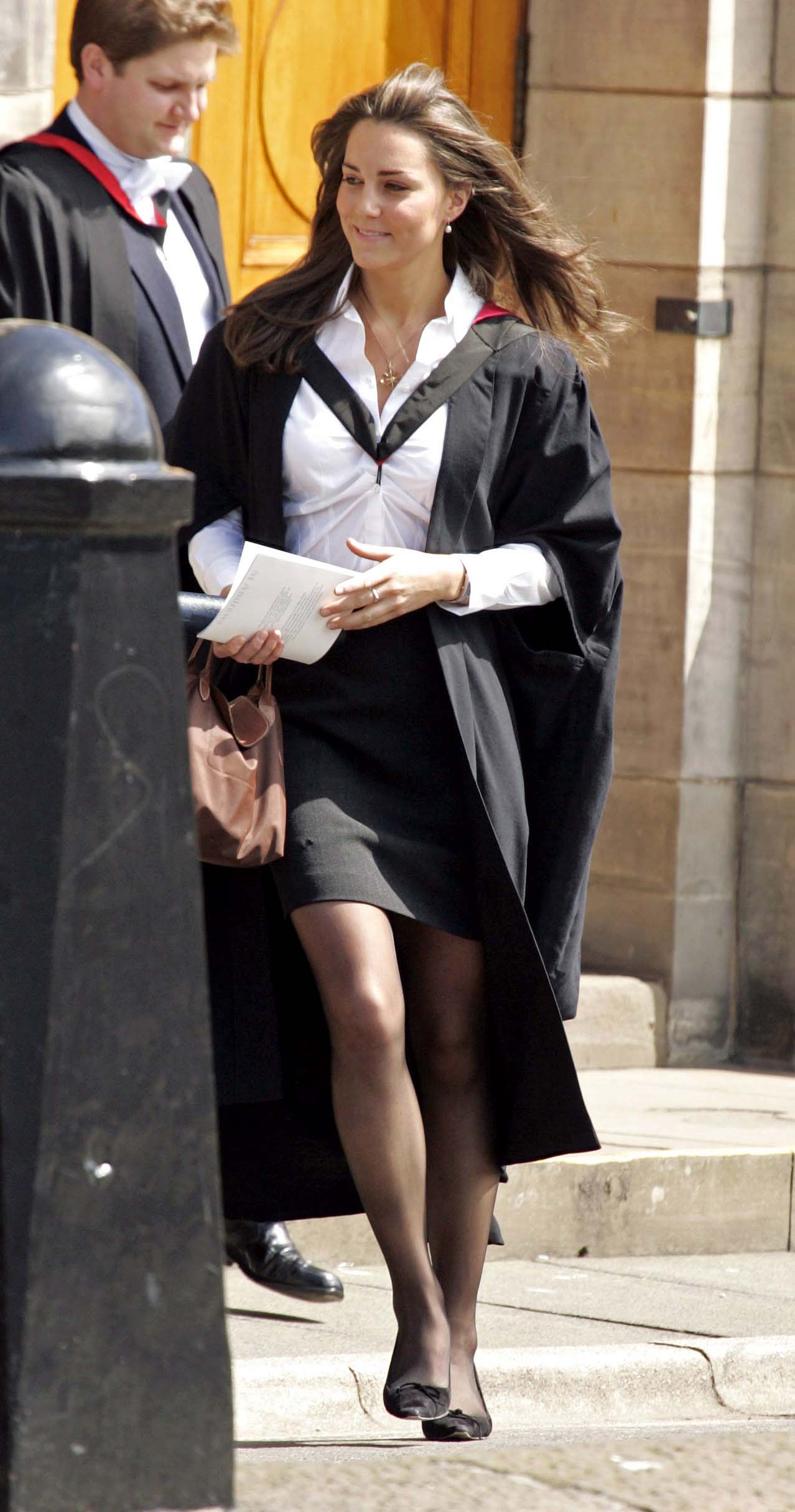 Kate Middleton at St Andrews University