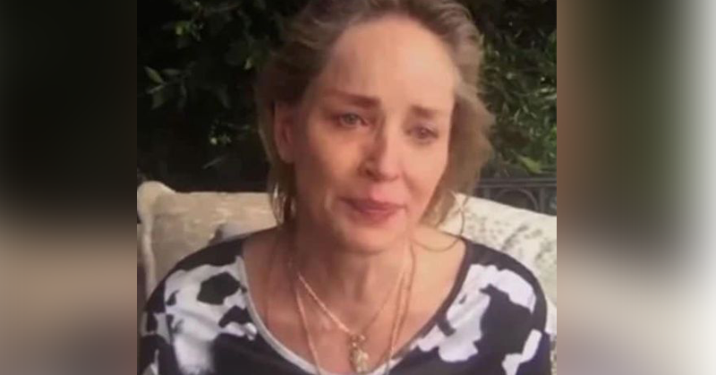 Sharon Stone: Our hearts are with your family